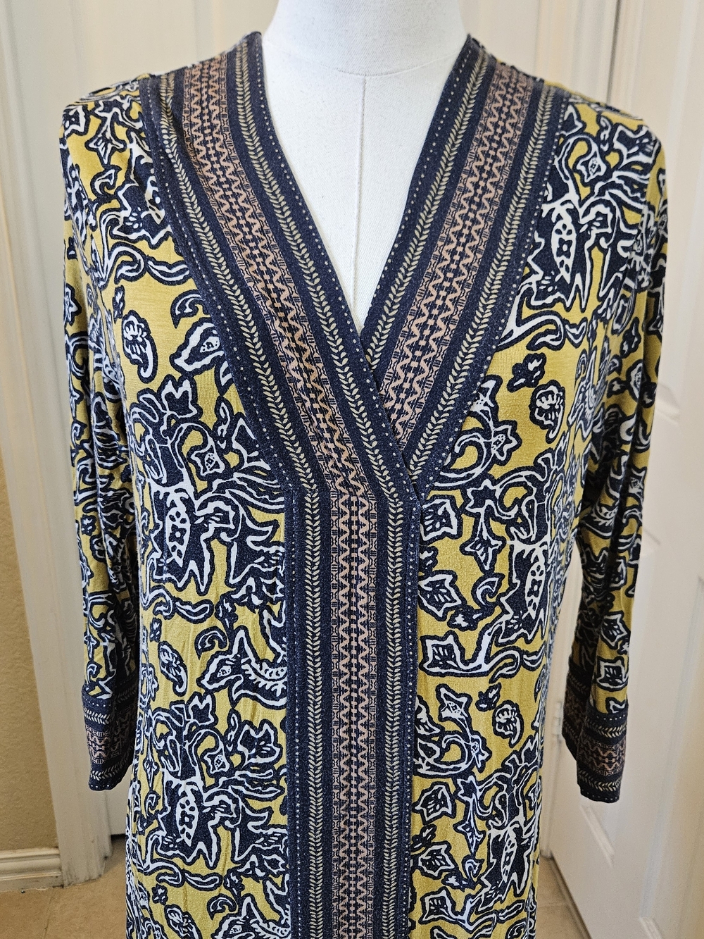 Soft Surroundings Floral Print Maxi Dress – Size Medium - Picture 4 of 12